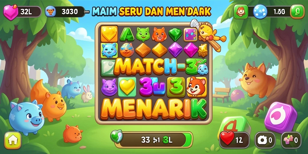 Tangkapan layar gameplay menampilkan keseruan permainan 33L.