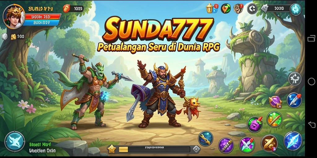 Tampilan gameplay SUNDA777 yang mendebarkan di dunia RPG.