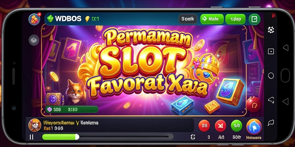 Tampilan gameplay menarik dari WDBOS dengan tema slot yang beragam.