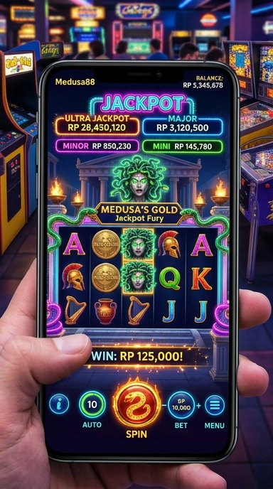 Tampilan antarmuka medusa88 yang intuitif dan menarik.